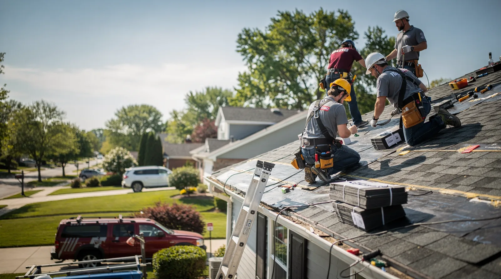 Roof Repair in Suamico, WI around you